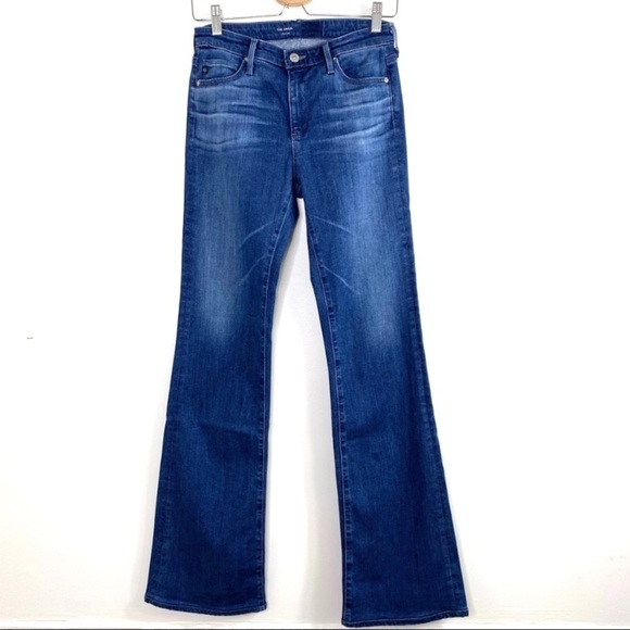 AG Jeans Angel Boot-cut Mid Rise Flare Jeans - Picture 2 of 8
